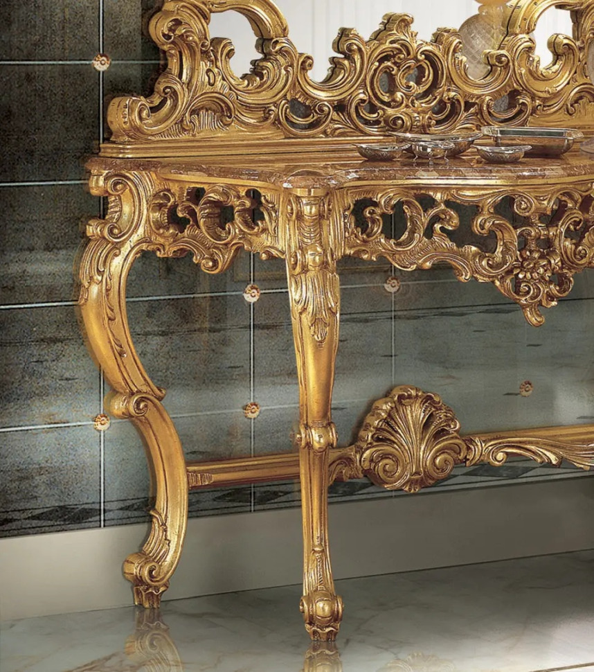 Консоль Angelo Cappellini Baroque 0250 - материал