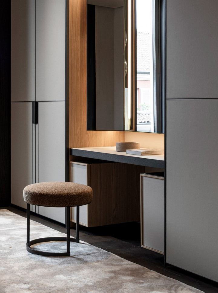 Гардеробная Molteni Gliss Master DC Door - материал