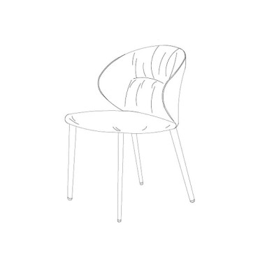 Стул Mod Interiors Miramar 51 x 59 x 83h nc94783