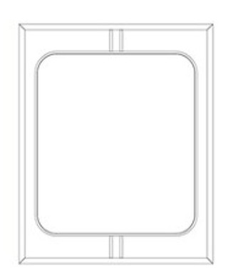 Зеркало Claire Fratelli Barri Claire 74,5 x 5,5 x 92h nc89754