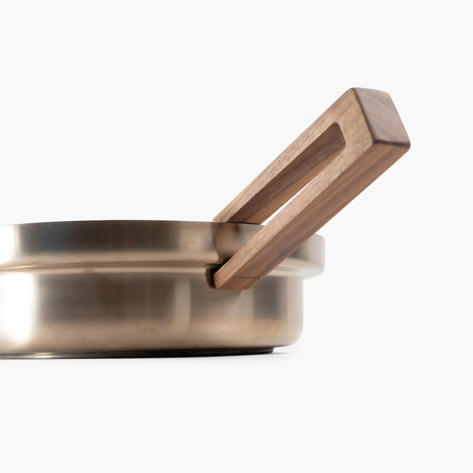 Форма для запекания/сковорода KNIndustrie FOODWEAR, D30 см, нержавеющая сталь