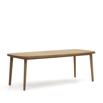 Уличный стол La Forma Maset 225 x 100 x h77 см, из массива эвкалипта