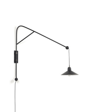 Бра La Forma Eleazar 108 x 30 x h104 см, чёрное