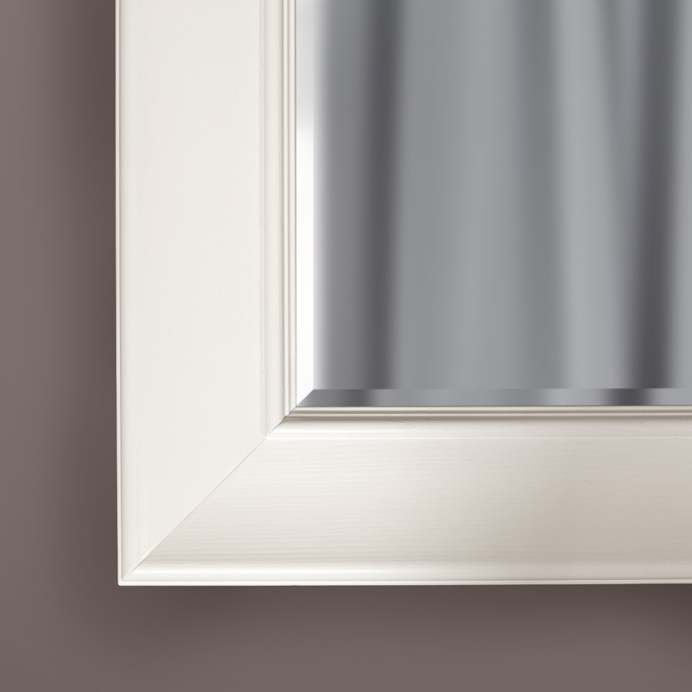 Зеркало Fratelli Barri Pitti Mania 200 x 3 x h80 см, белая рама из ясеня - материал