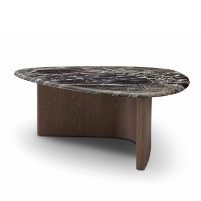 Журнальный столик Fratelli Barri Melfi 114 x 81 x h38 см, матовый зелёный мрамор