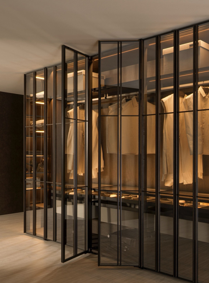 Гардеробная Molteni Gliss Master Meridian Door