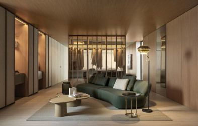 Гардеробная Molteni Gliss Master Meridian Door