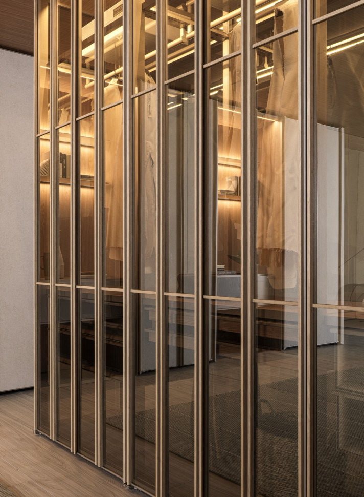 Гардеробная Molteni Gliss Master Meridian Door