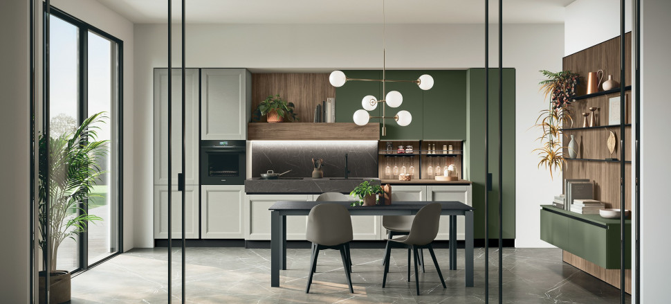 Кухня Stosa cucine Beverly - материал
