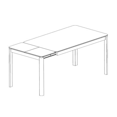 Обеденный стол Mod Interiors Toledo 140/180 x 85 x 76h nc107246