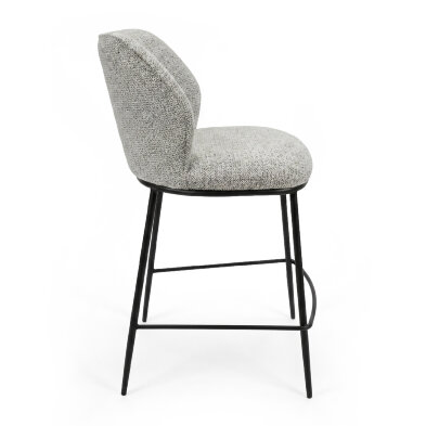 Барный стул Mod Interiors Toledo 56,5 x 49 x h104 см, обивка ткань Milan col. 105