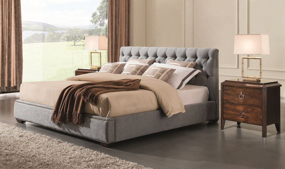 Кровать с решёткой Fratelli Barri Mestre 194 x 227 x 106h nc66855