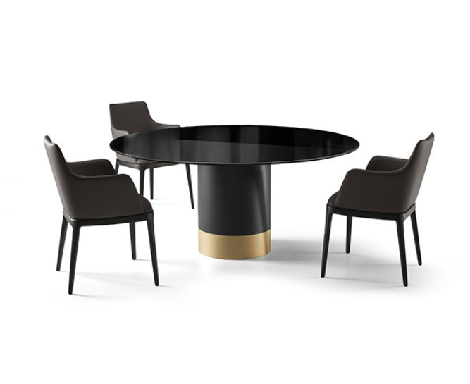 Стол Eforma Cilindro top cristallo