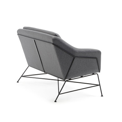 Диван La Forma Brida 128 x 73 x h82 см, графитовый