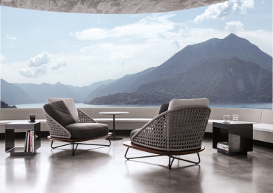 Кресло Minotti Rivera Armchair
