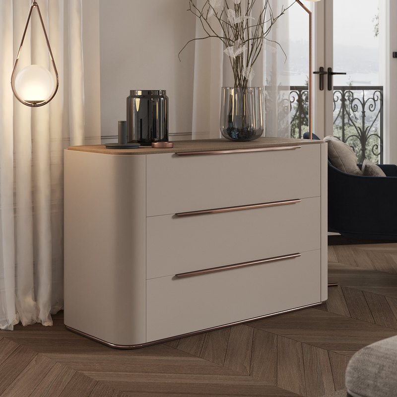 Комод Bamboo Praddy Natur 120 x 52 x 75h nc72562