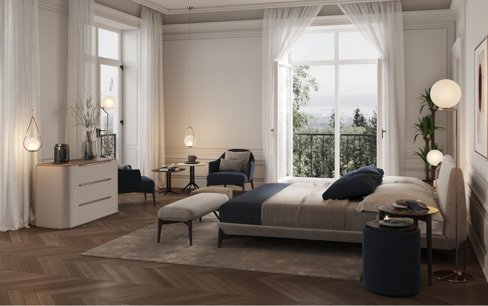 Комод Bamboo Praddy Natur 120 x 52 x 75h nc72562