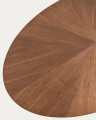 Обеденный стол La Forma Naanim 180 x 110 x h75 см, натуральный орех