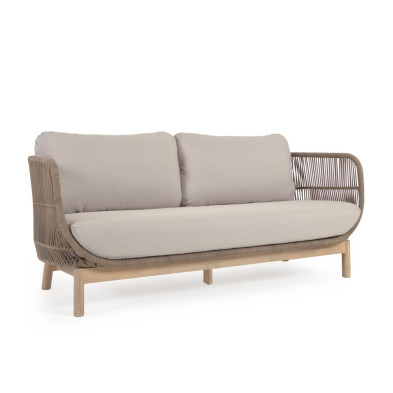 Диван La Forma Catalina 170 x 80 x h78 см, 3-местный, бежевый