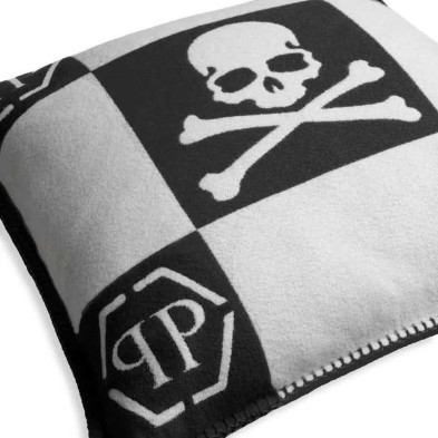 Подушка Eichholtz Philipp Plein Cashmere Skull 45 x h45 см