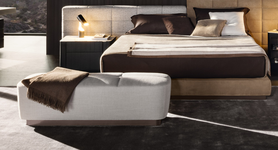 Банкетки и пуфы Minotti Jacques - стиль