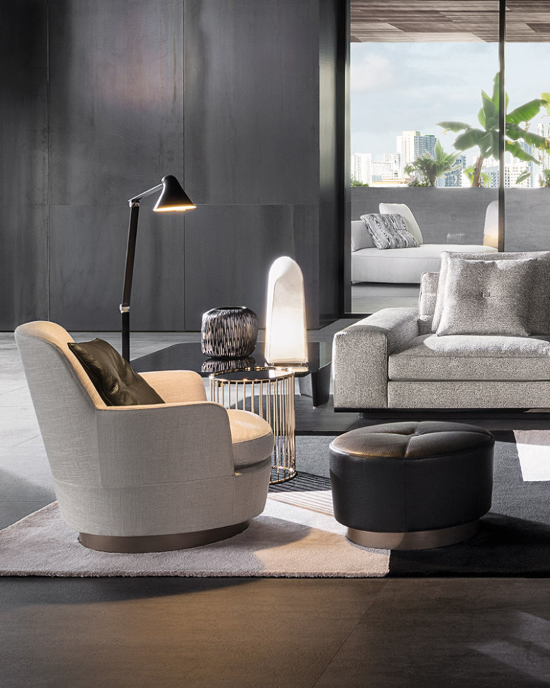 Банкетки и пуфы Minotti Jacques