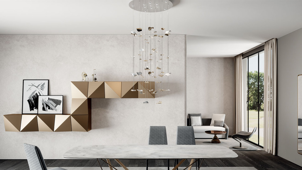 Светильник Reflex Angelo Leaf Lampadario