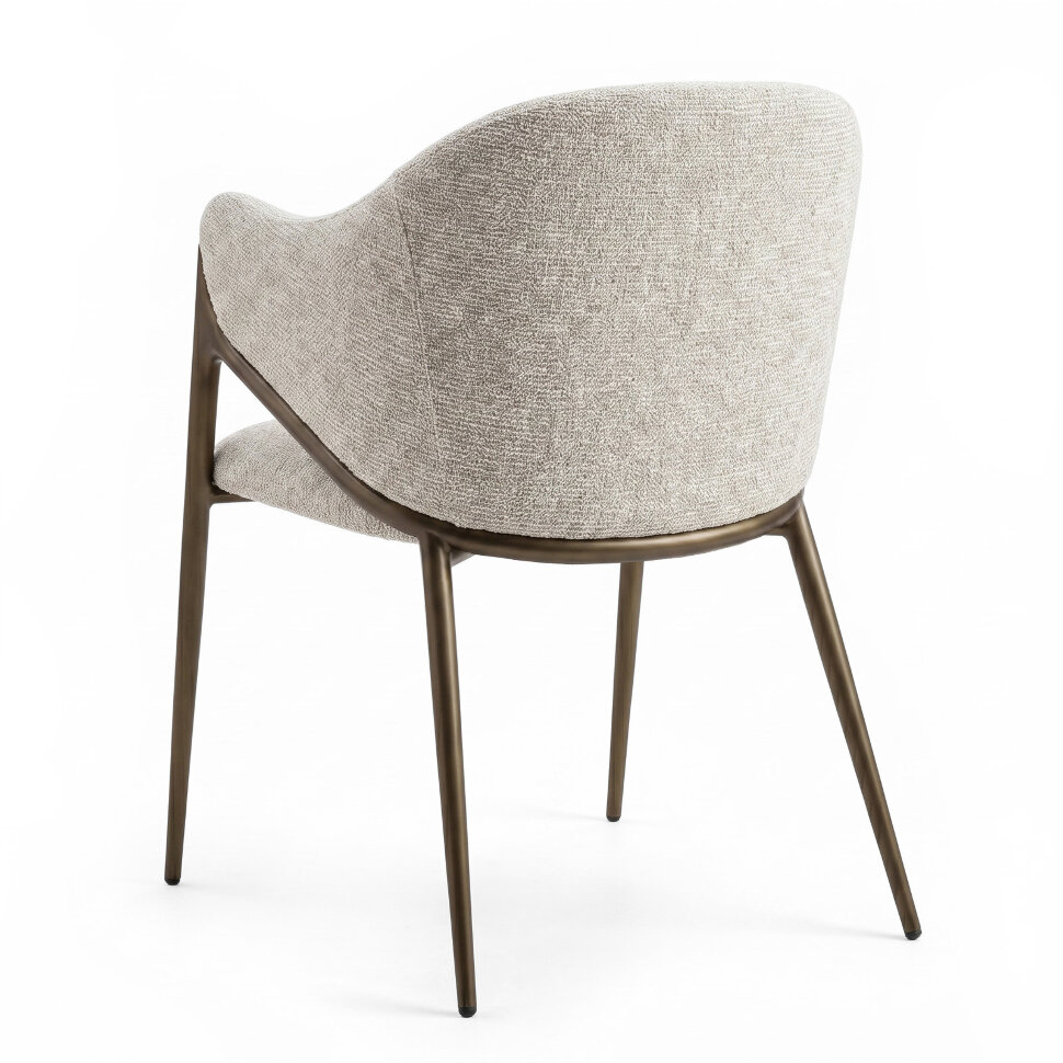 Стул Fratelli Barri Bono 59 x 56 x h79,5 см, с обивкой тканью Milan col. 120 - материал