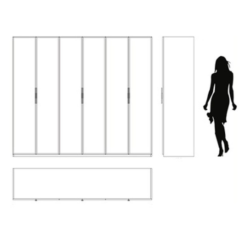 Гардероб Claire Fratelli Barri Claire 270 x 61 x 232h nc92029