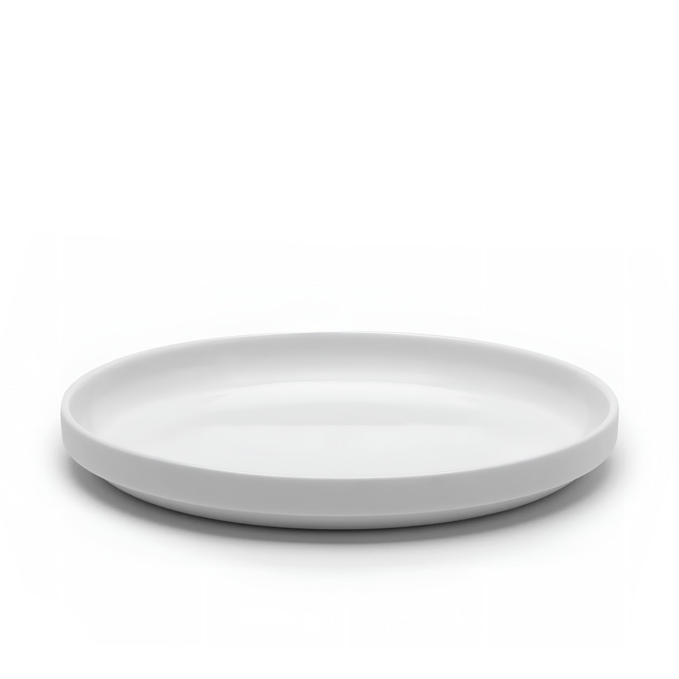 Комплект из 4-х обеденных тарелок Serax Passe-Partout, диаметр 26 см, белый, фарфор