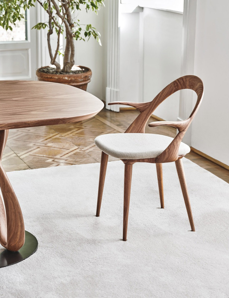 Стул в столовую Porada Ester con braccioli