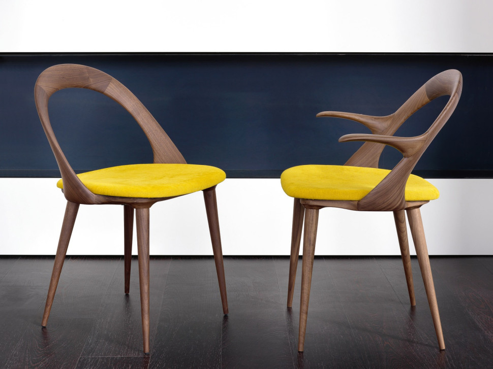 Стул в столовую Porada Ester con braccioli - стиль