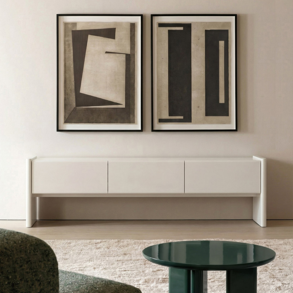 Тумба под ТВ Mod Interiors Petra 180 x 42 x h50 см, светло-серая