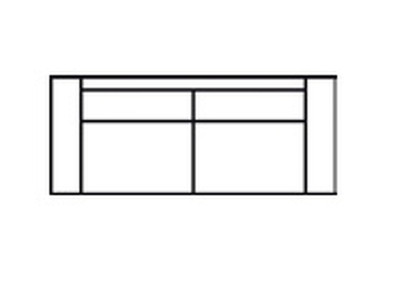 Диван Jam Day Mod Interiors Telas 228 x 93 x 80h nc91023