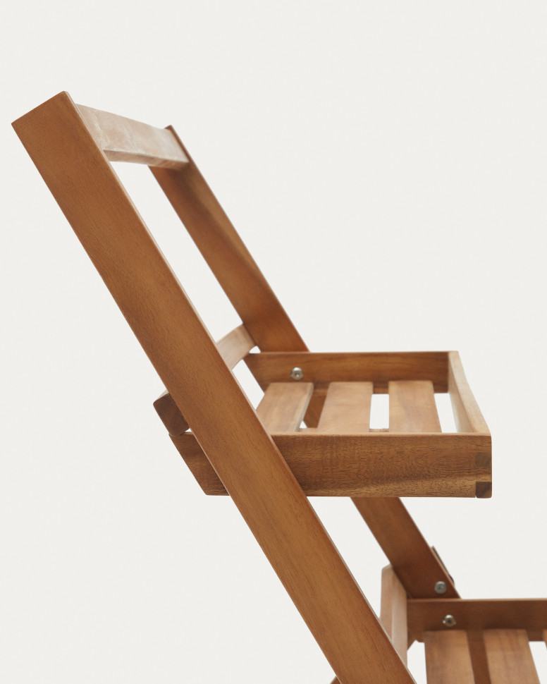 Стеллаж уличный La Forma Victora 70 x 69 x h85 см, из массива акации