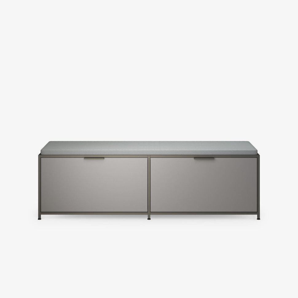 Скамья тумба Ligne Roset Dita - материал
