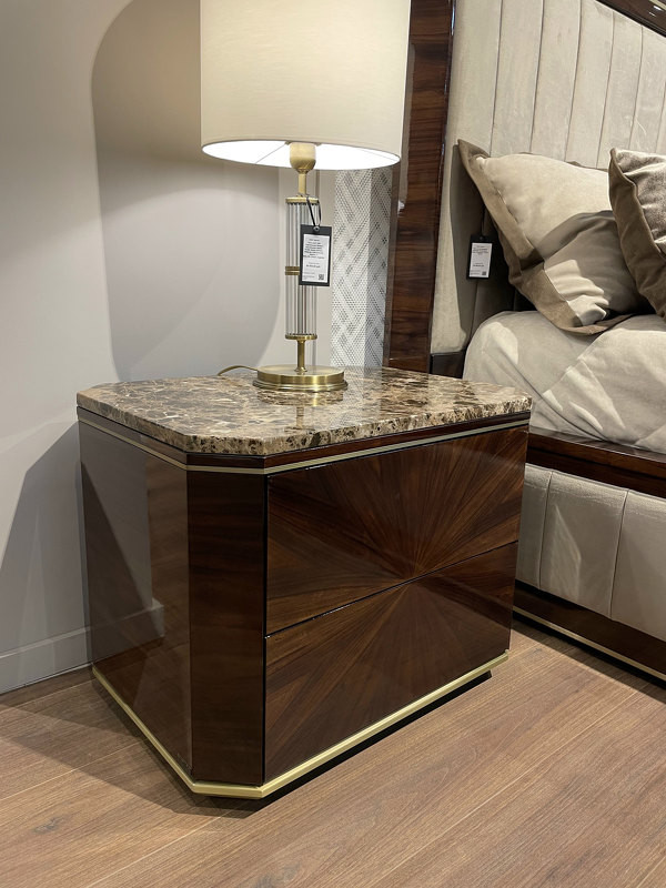 Прикроватная тумбочка Hurtado Emerald 63 x 45 x 49h nc72900