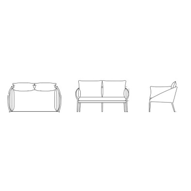 Диван Rodona Skyline Design Rodona 150 x 79 x 77h nc102408