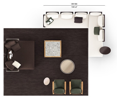 Кушетка Minotti Amii